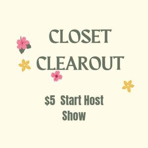 Host Closet Clearout.. Shop The Tray